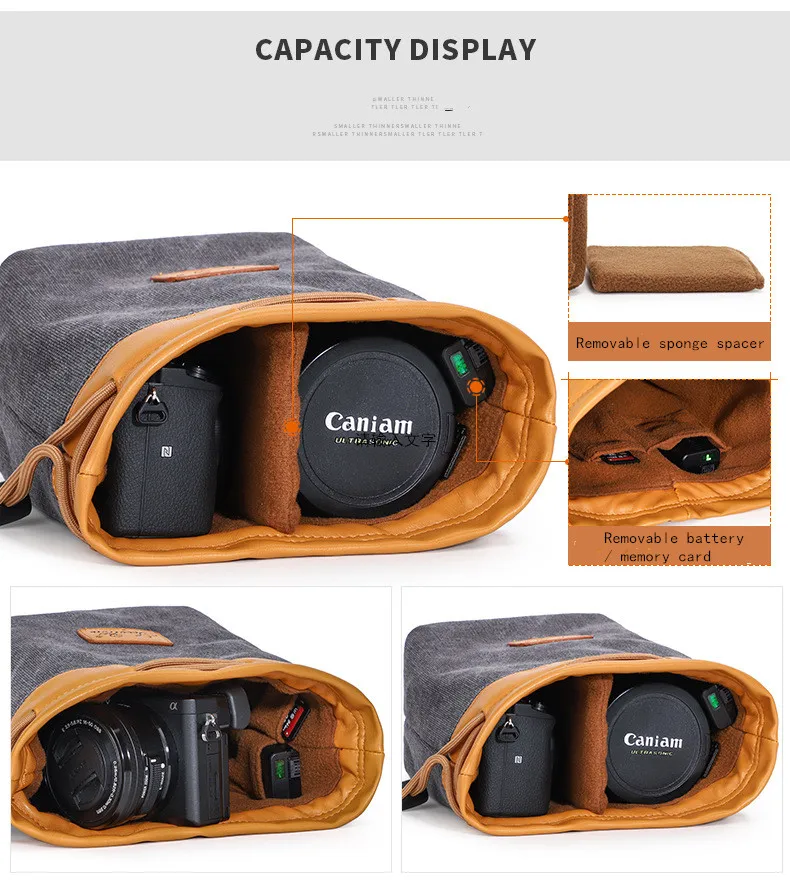 waterproof camera bag photo cameras backpack for canon nikon sony xiaomi laptop dslr portable travel tripod lens pouch video bag free global shipping