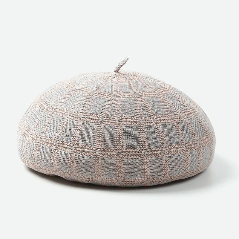 Новинка Сезон весна-осень Женские тонкие дышащие льняные клетчатые ретро