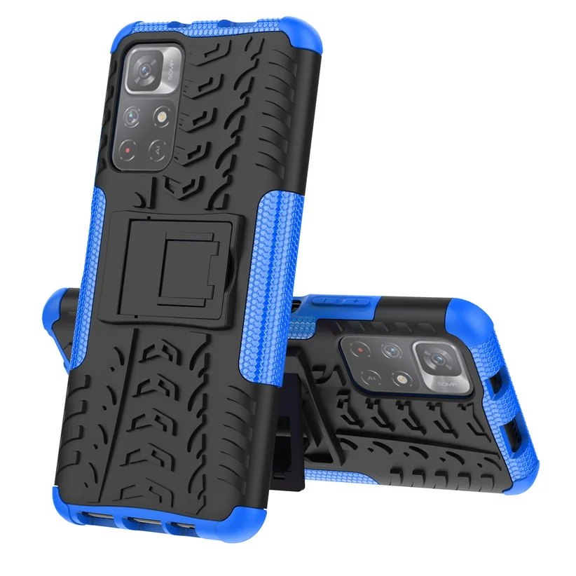 

Чехол для Xiaomi Redmi Note 11 Pro Note10 Pro 10S 9T 9 Pro 5G 9S 8 Pro Redmi K40 9T 9A 8, резиновый противоударный Гибридный чехол для телефона