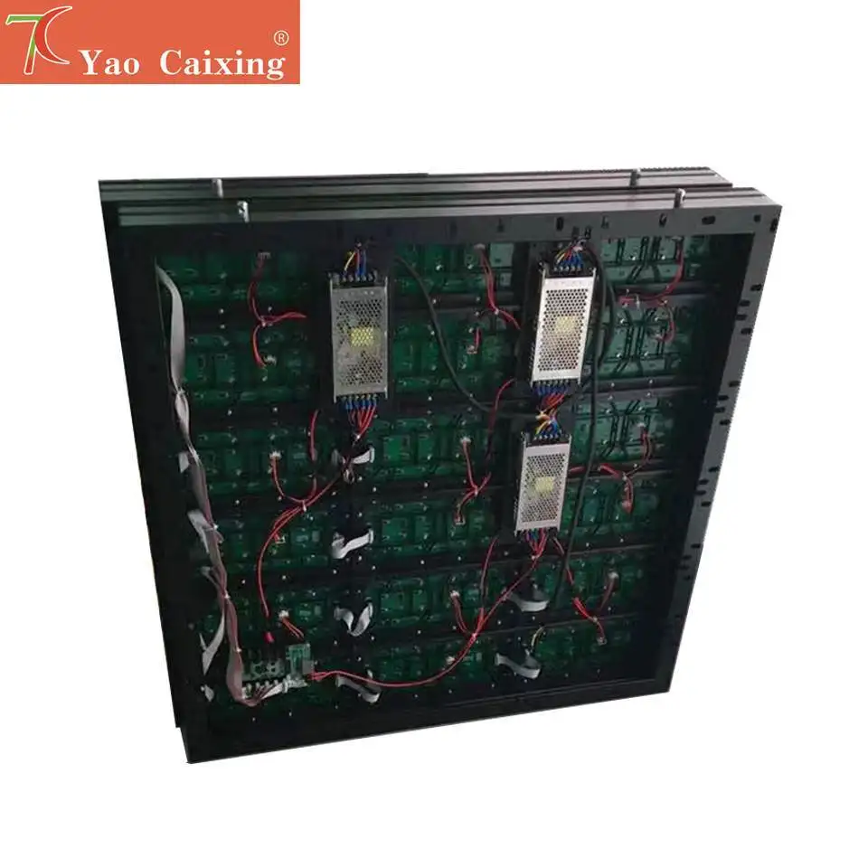 P10 SMD простой шкаф полноцветный светодиодный экран для наружной рекламной