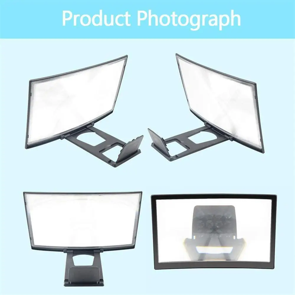 Усилитель экрана смартфона с изогнутым экраном портативный 12 дюймовый усилитель