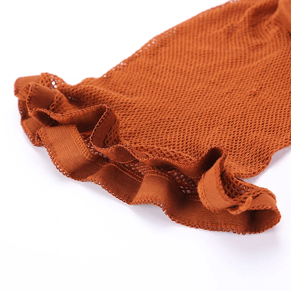 Женское блестящее трико с сеткой для латиноамериканских танцев | Женская одежда