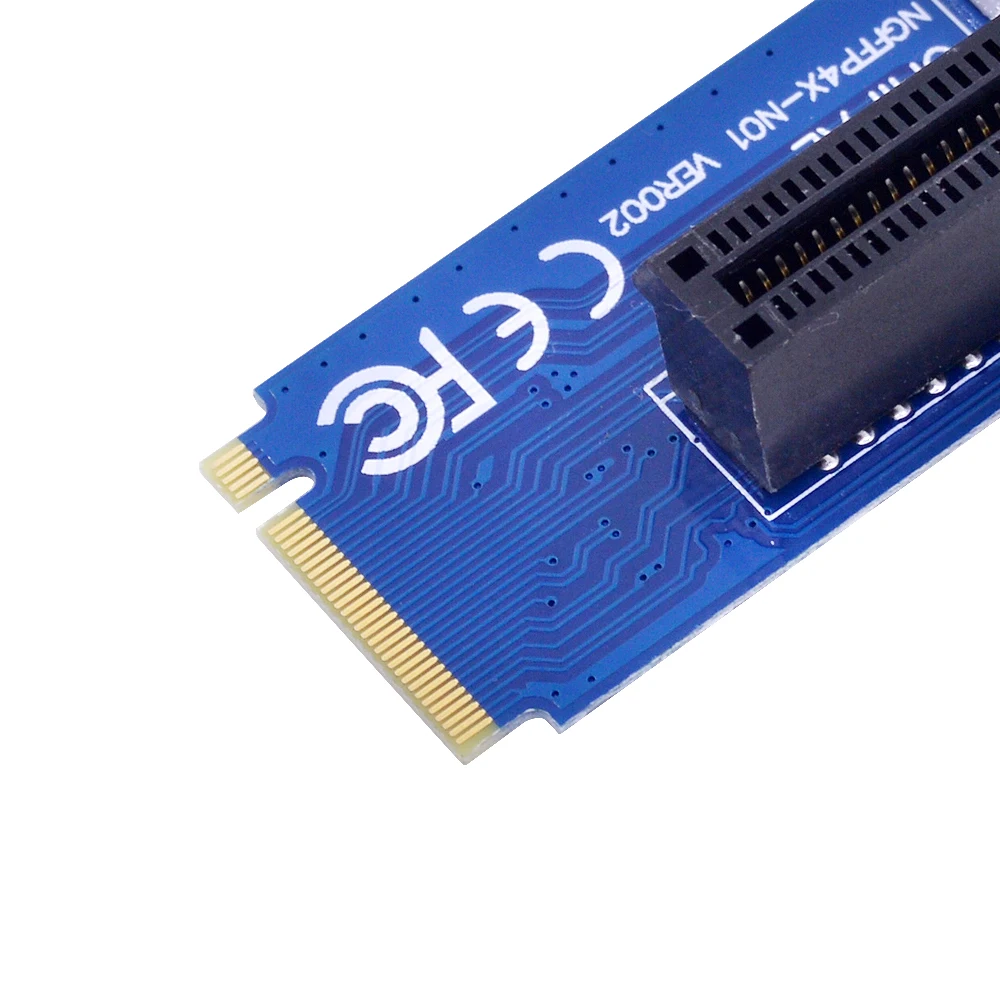 CHIPAL высокое качество NGFF M.2 к PCI E 4x 1x слот Райзер адаптер карты M2 PCIE X4 X1 конвертер