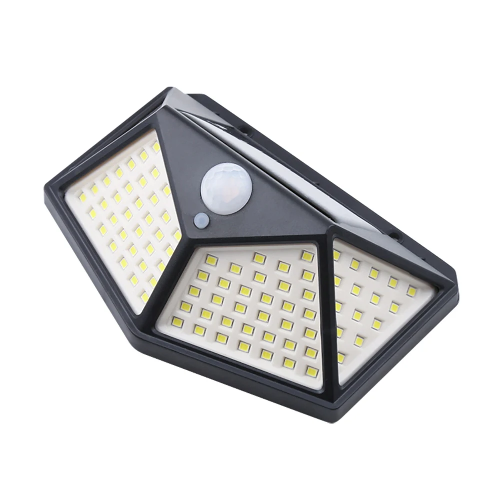

Waterproof 140 LED Solar Motion Sensor Light Outdoor Street for Garden Decor Sunlight Powered Solar Wall Lamp with Sensor