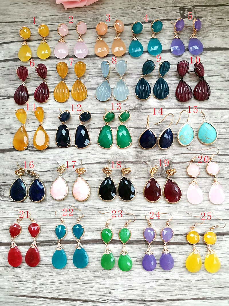 1 пара женские серьги подвески|dangle earrings|earring gemearrings dangle |