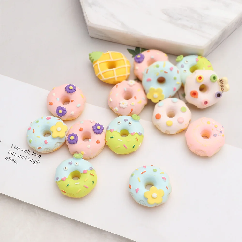 

5 шт. милые мини Конфеты Пончик кукла еда ролевые игры кукольный домик аксессуары миниатюрный домашний декор торт детская кухня игрушки
