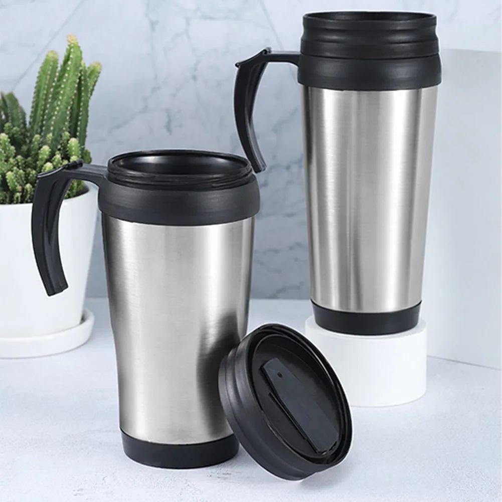 

420ml Travel Cup Thermal Mug Sport Vacuum Flask Insulated Flask Hot Water Bottle Coffer Tea Warm Cold Adult Children Winter