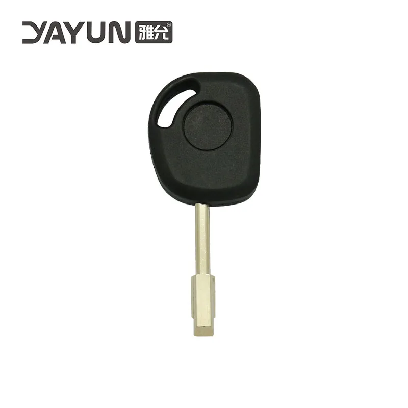 

5PCS ForJaguar Uncut Tibbe - 6 Cuts (FO21T7) Brass Key blade Glass Chip ID4D60 Transponder Car Key