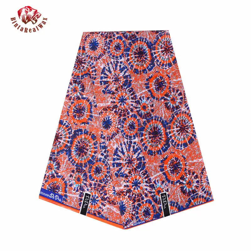 

Bintarealwax ткань с Африканским принтом, тонкая хлопчатобумажная дешевая ткань для платьев, ткань Анкары, африканская вощеная ткань принтом PL470
