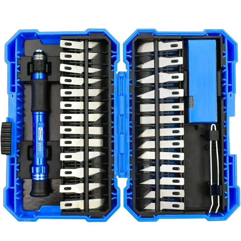 Набор из 14/29 деталей металлический нож для скальпеля лезвие нескользящий резьба