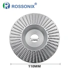 Высококачественный шлифовальный круг для дерева, вращающийся диск диаметром 110 мм, шлифовальный инструмент для резьбы, абразивный диск, инструменты для угловой шлифовальной машины, отверстие 22 мм