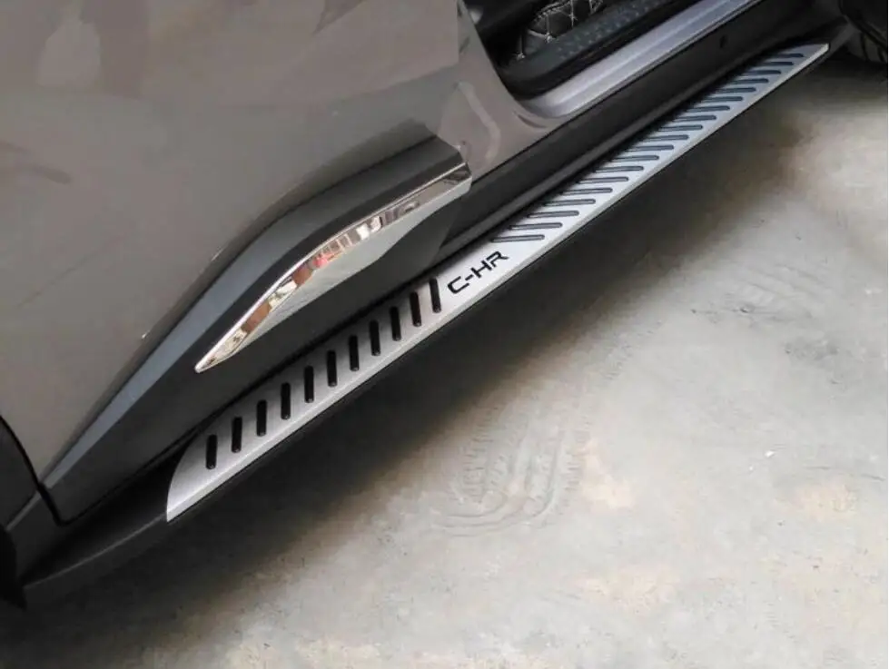 Автомобильные подножки Боковые педали новые Nerf подходят для TOYOTA C HR CHR 2017