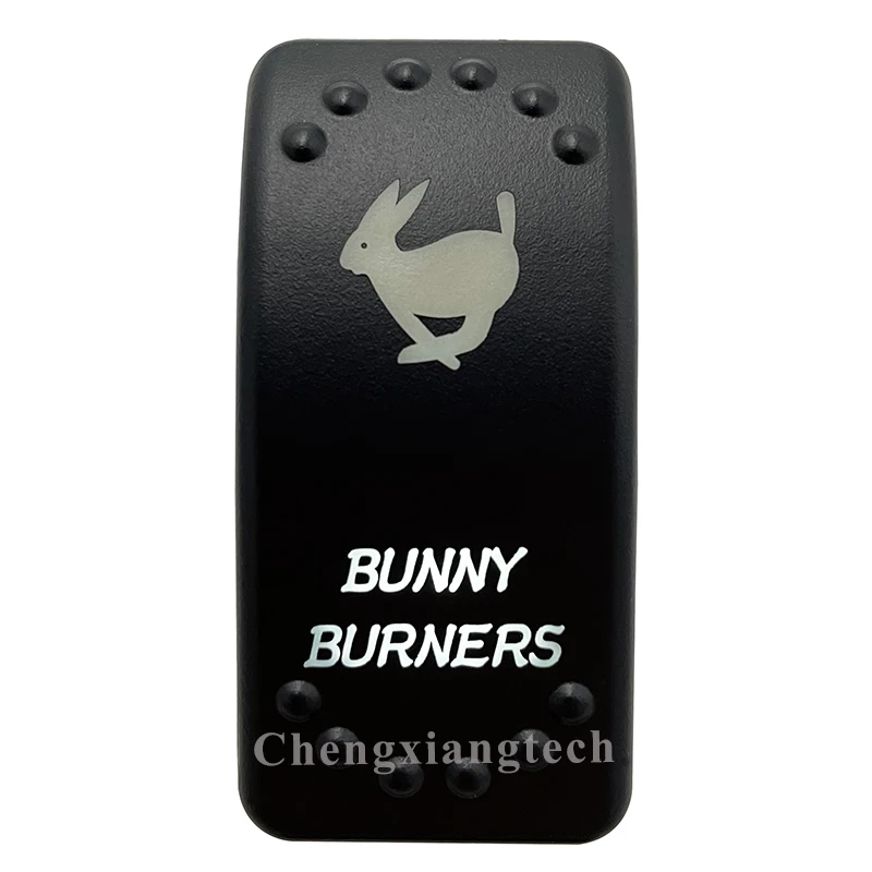 Автомобильная лодка 12 В/24 В кулисный переключатель Белая светодиодная