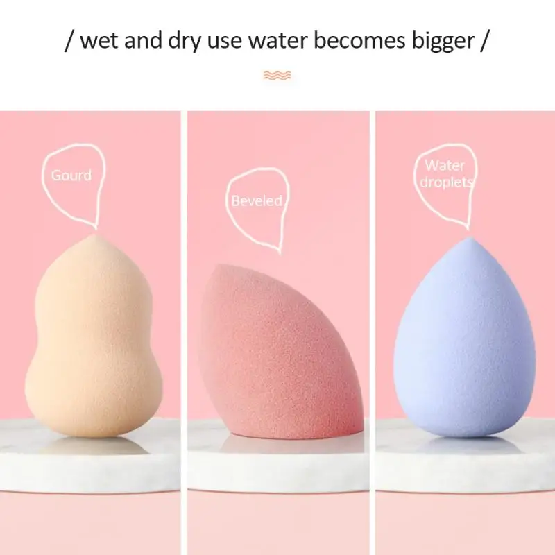 

makeup makeup set Makeup Tools Accessories 4pcs Cosmetic Puff Snow Mary wet and dry