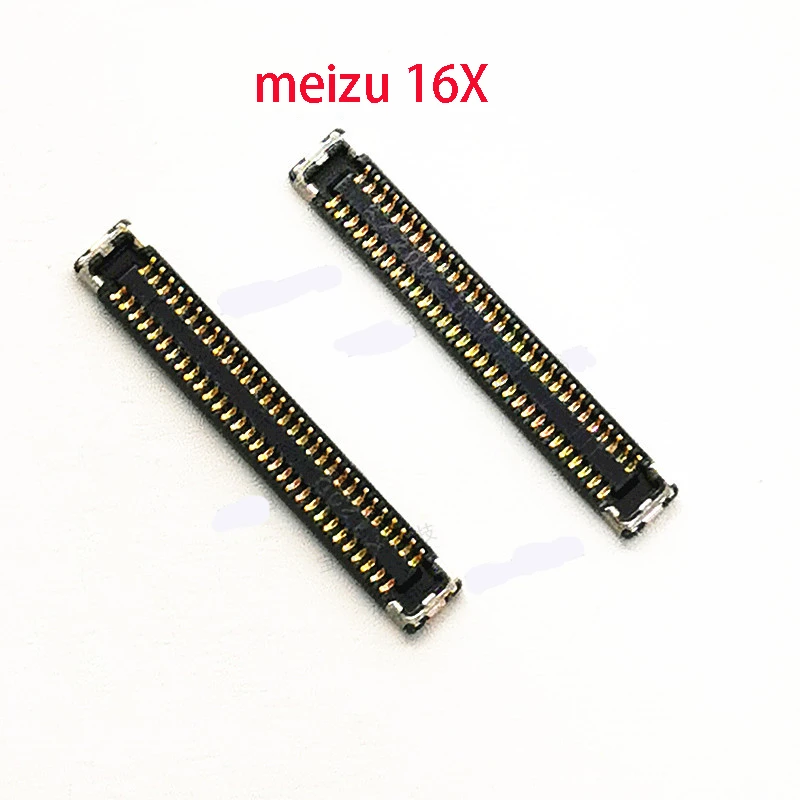 ЖК экран FPC Штекерный разъем для ремонта материнской платы Meizu 16X|Шлейфы мобильных