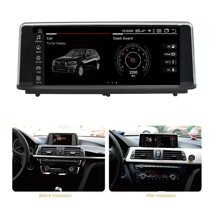 Автомобильный мультимедийный GPS навигатор для BMW 3 серии F30 F31 F34 2013 2016 NBT Радио