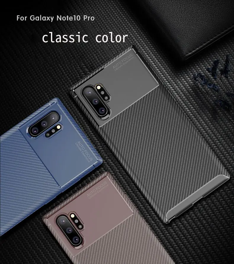 Чехол из углеродного волокна кремнезема для samsung Galaxy S9 Note10 Plus, чехол из ТПУ для samsung Note10 S9plus Galaxy Note9