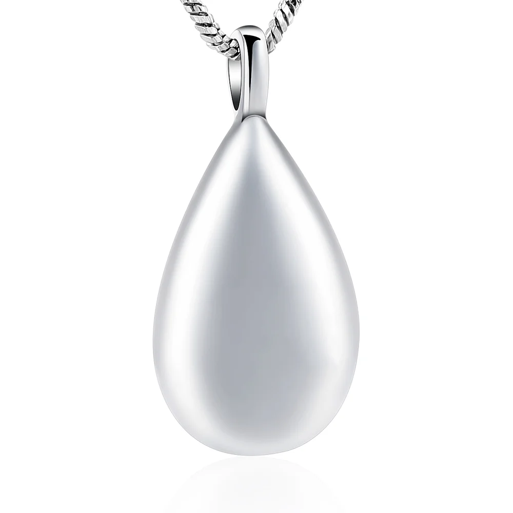 Подвеска для кремации урна золы КАПЛЕВИДНАЯ ожерелье с кулоном любимого