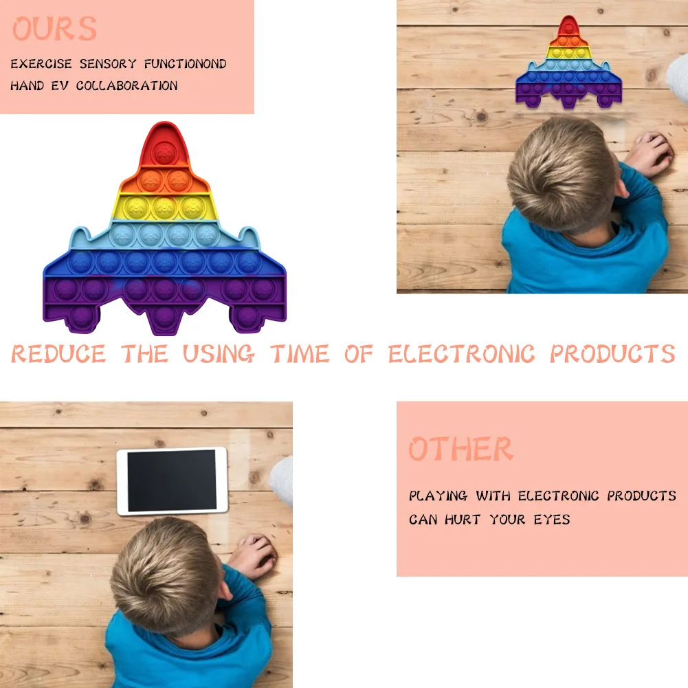 Juguete para aliviar el estr&eacute;s, juguete para aliviar el estr&eacute;s, aumentar el enfoque, juguete para ni&ntilde;os, matem&aacute;ticas, padres e hijos, suministros interactivos sensoriales-5