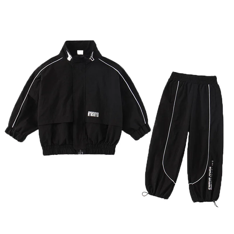 

2021 Spring And Autumn Parent-Child Wear Children's Leisure Sports Suit