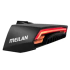 Meilan X5 беспроводной Велосипедный задний светильник, велосипедный дистанционный светильник, светодиодный фонарь с поворотным сигналом, USB заряжаемый Предупреждение ющий задний светильник