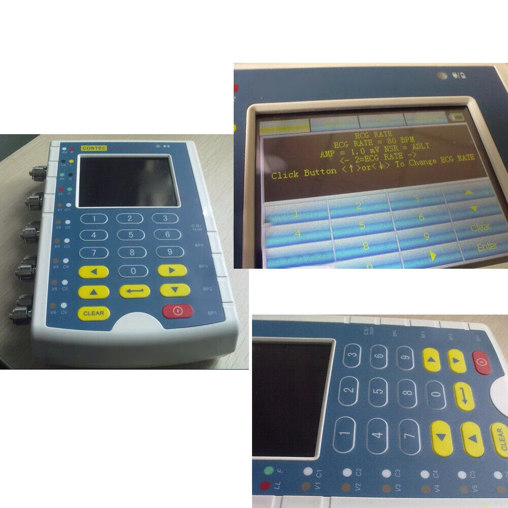MS400 мультипараметрический имитатор 12 проводов ЭКГ респират темп ИБП монитор