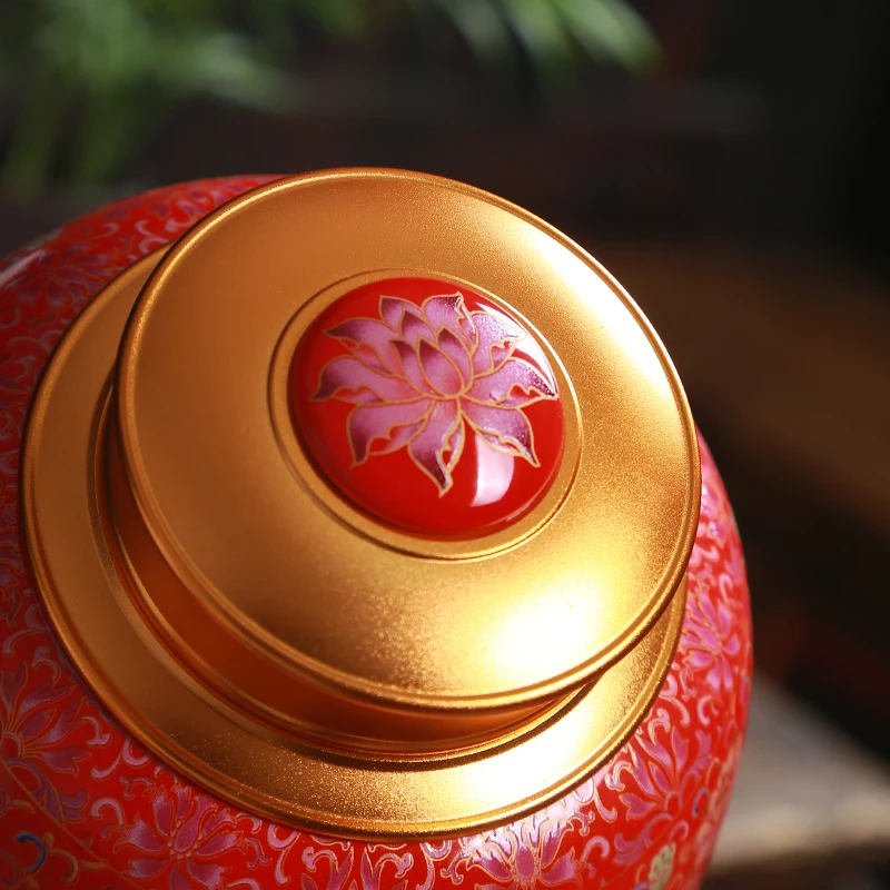 Погребальная урна с эмалью Цветная Керамическая большая для кремации памятных