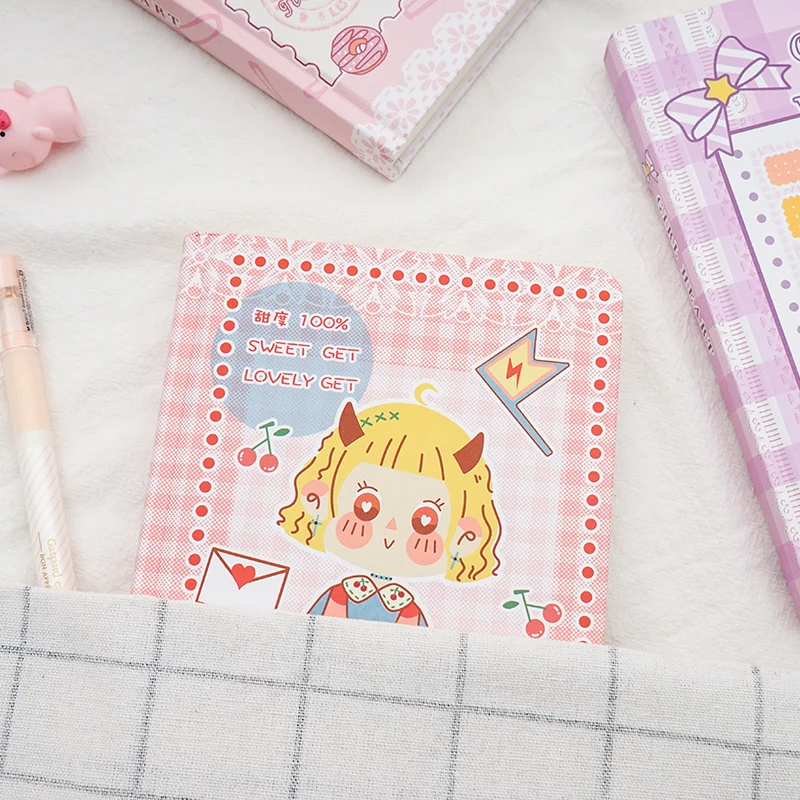 Милый дневник бумажный чехол для ежедневного плана мультяшная книга