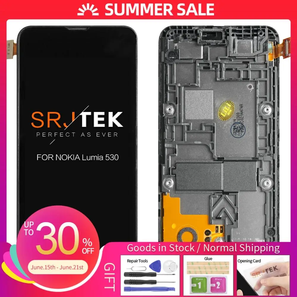 Без битых пикселей 4 0 &quot854x480 RM-1017 LCD для NOKIA Lumia 530 дисплей сенсорный экран