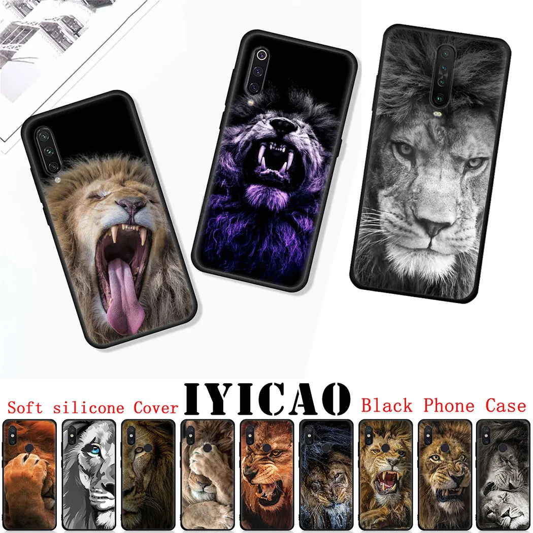 Мягкий силиконовый чехол для Redmi 6 K20 Pro 5 Plus 6A 5A 4A 7 7A 8A S2 Go черный телефона king tiger lion |