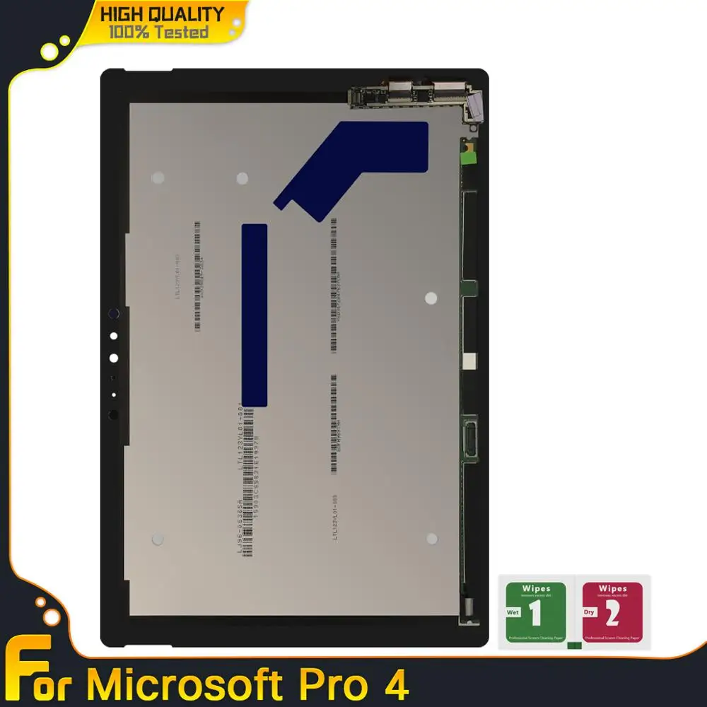 12 3 ''для Microsoft Surface Pro 4 1724 ЖК-дисплей Дисплей кодирующий преобразователь