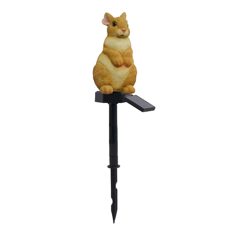 

Easter Outdoor Rabbit Solar Power LED Lawn Lamp Energy Saving Garden Yard Landscape Decorative Light Sculptures
