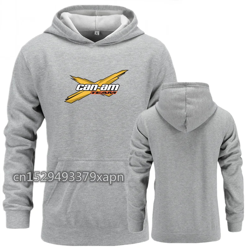Men's Fashion fitness Singlets Sweatshirts BRP can-am team Print Mens Hoodies Stringer Bodybuilding Suitable For Spring Winter | Мужская