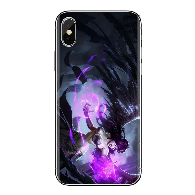 Чехол из силикона League of Legends "Morgana Yasuo" для LG G3 G4 Mini G5 G6 G7 Q6 Q7 Q8 Q9 V10 V20 V30 X Power 2 3 K10 K4 K8 2017.