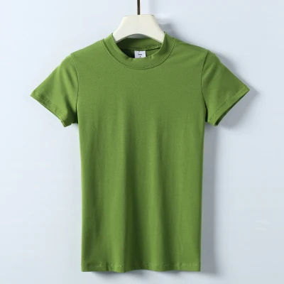 

Summer 2020 short sleeve t shirt Women Top red Garment