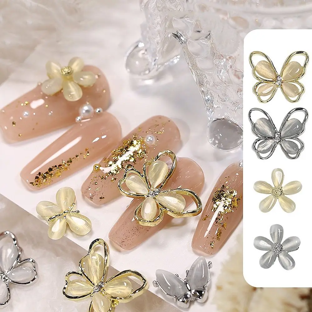 

Украшения для ногтей Aurora Butterfly, 1 шт., красочные 3D Летающие бабочки, циркониевые украшения для ногтей, «сделай сам», аксессуары для УФ-маникюр...