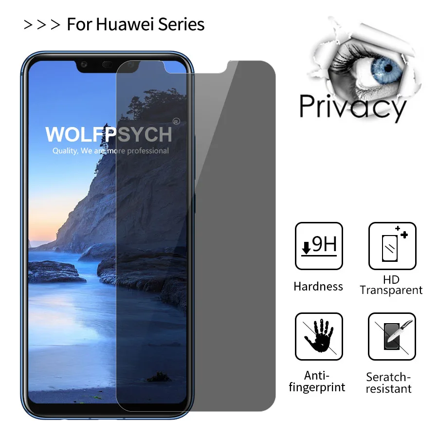 9H защита для экрана из закаленного стекла Huawei Honor View Mate 20 Lite X 10 Pro Nova 2i 3i 3 4 Y9 P Smart