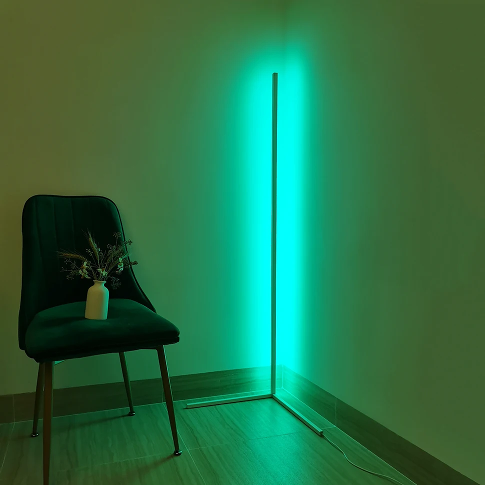 Современная светодиодная Напольная Лампа RGB светильник цветные светильники для