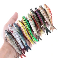 75 discounts hot10cm 11g multi jointed simulation fish fishing baits hard lures tackle tool