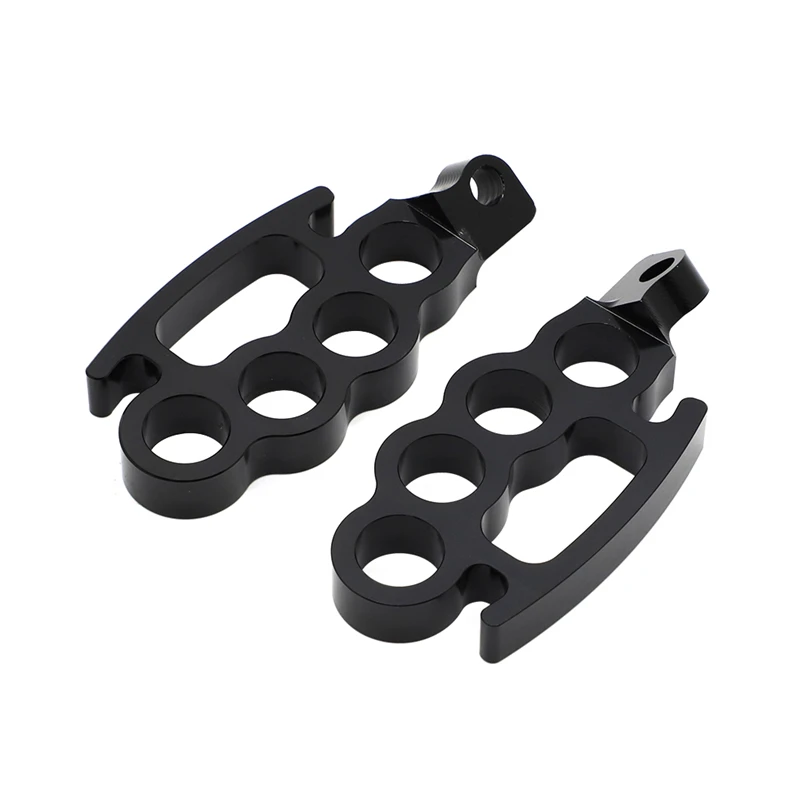 2Pcs Foot Pegs Footrest Front Rear Flying Knuckle Motorcycle Pedal Control for Harley Universal Parts | Автомобили и мотоциклы