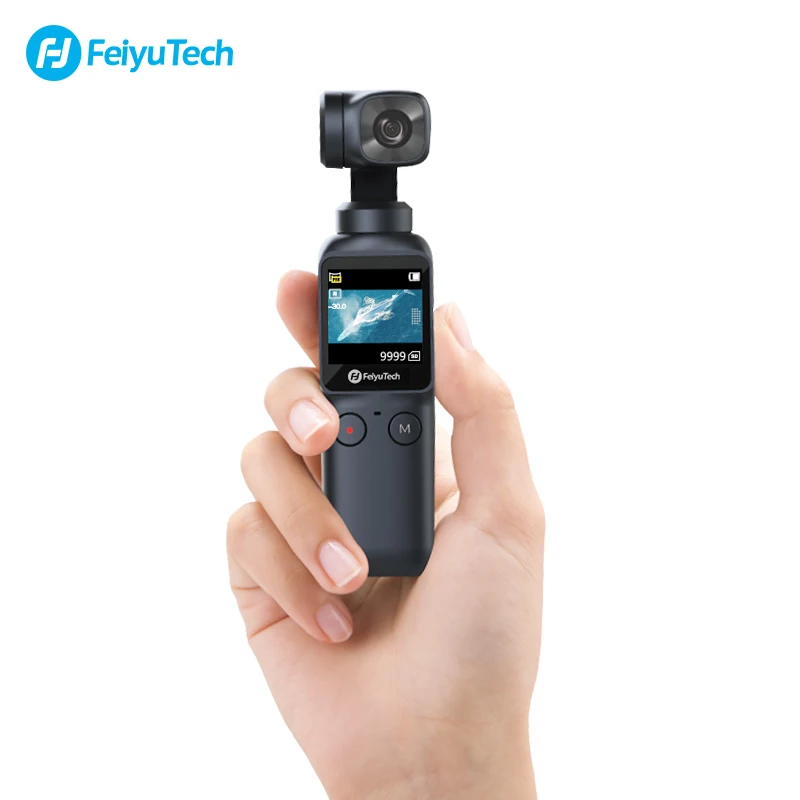 Feiyutech Feiyu карман Камера 3 оси 4K HD ручной шарнирный стабилизатор для камеры GoPro Широкий формат Smart трек