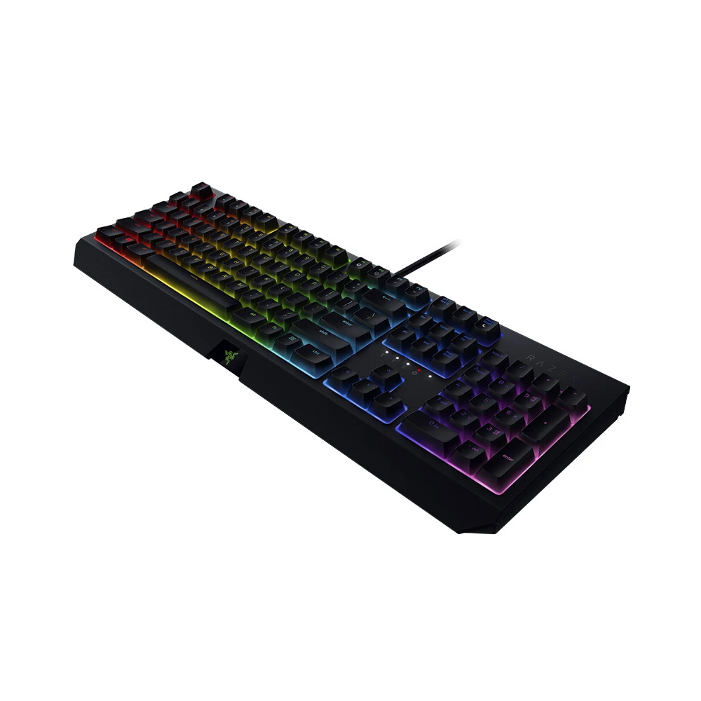Механическая клавиатура Razer blackвстроенная с 2019 клавишами RGB и зелеными