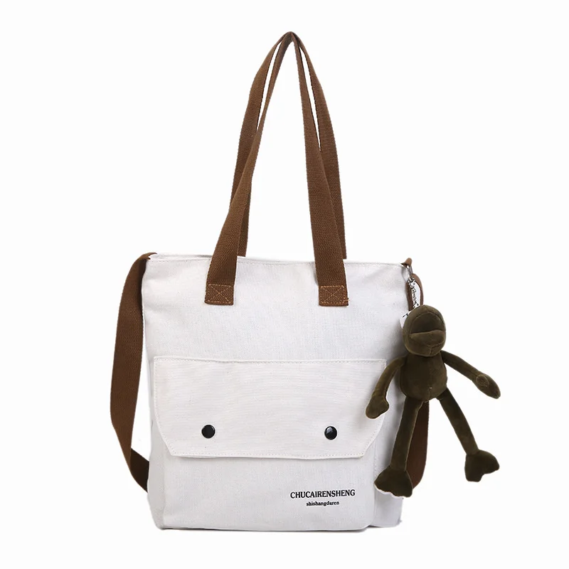 

Японская вместительная сумка-тоут, холщовые дамские сумочки для женщин, сумки на плечо с несколькими карманами, большой мессенджер