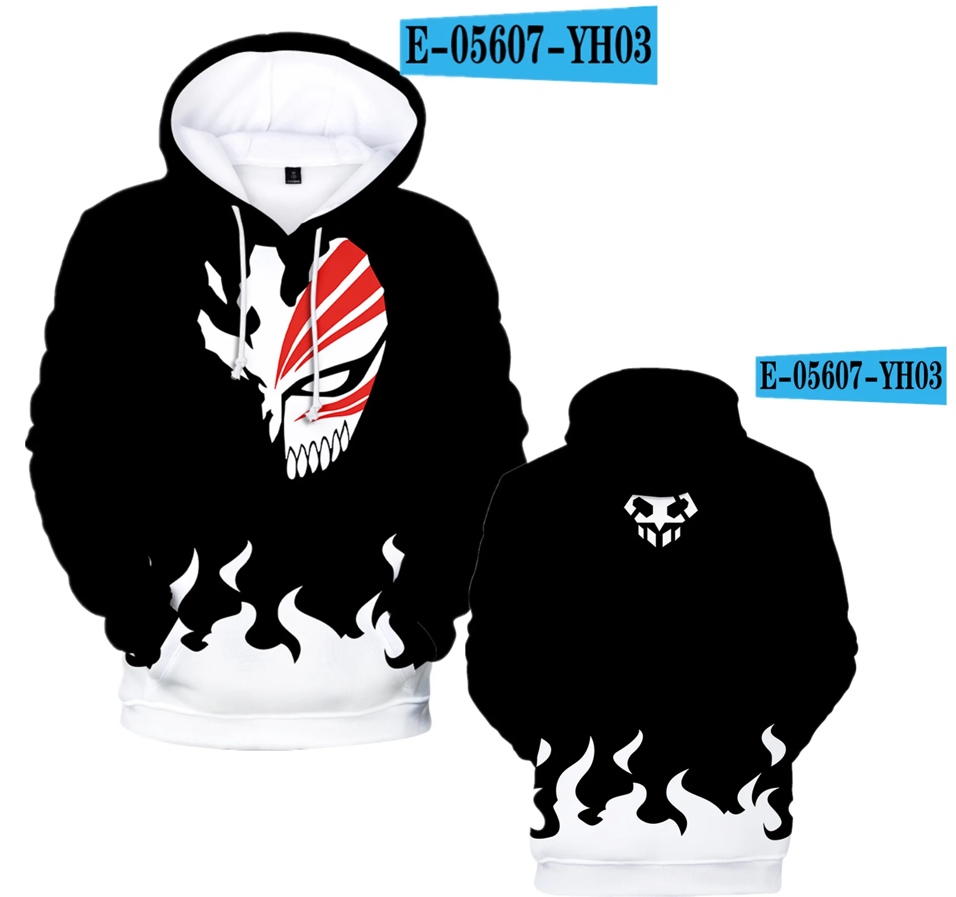 

Горячая Распродажа отбеливатель Tite Kubo крутая карикатура Harajuku уличная одежда толстовки свитшот для взрослых детей пуловер для игр 3D Японски...