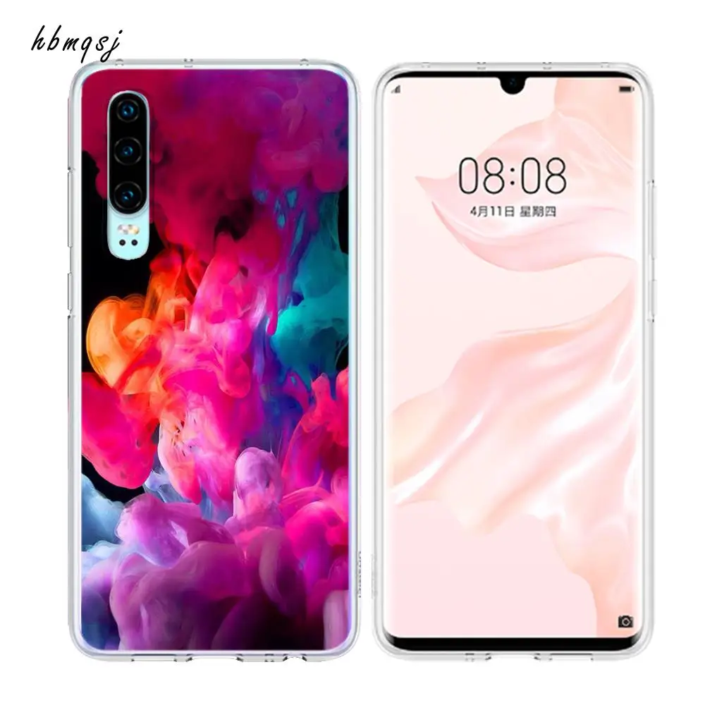 Cartoon for huawei p30 lite pro case silicone soft fashion pop mandala pineapple cute original coque phone back cover |