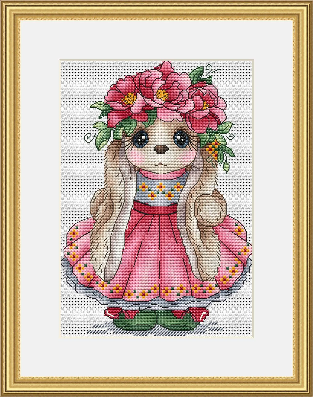 Новый кроличьи вышивки крестиком RS из чистого хлопка Самостоятельная вышивка