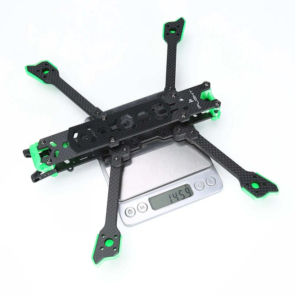 

IFlight TITAN LH5 5inch 249mm Lowrider Carbon Fiber 6mm Arm Frame for RC FPV Racing Freestyle 4S 6S Drones Fits 20/30.5mm Stack
