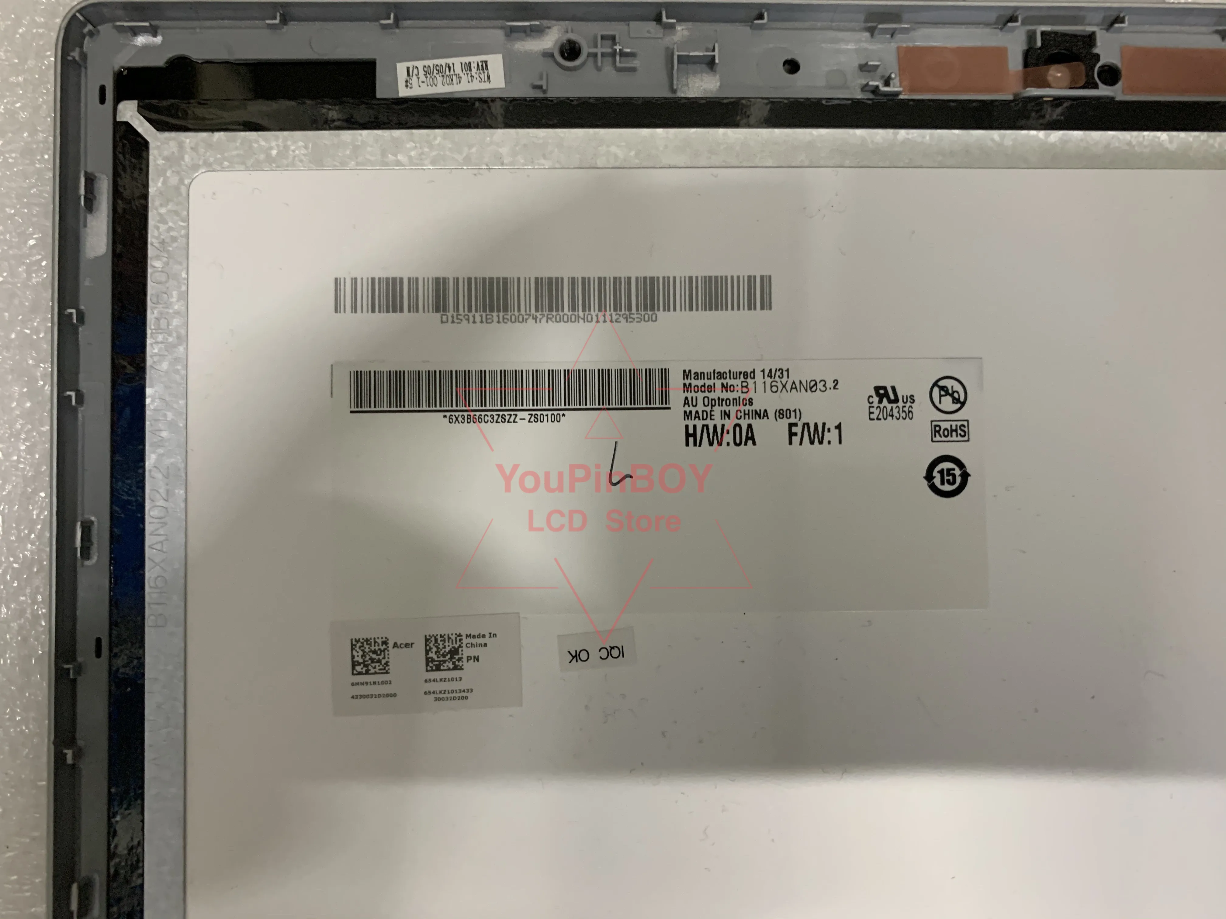 11 6 &quotдля Acer Aspire V5-122 V5-122P V5-132P ЖК-дисплей Экран Дисплей сенсорный экран Digitiser