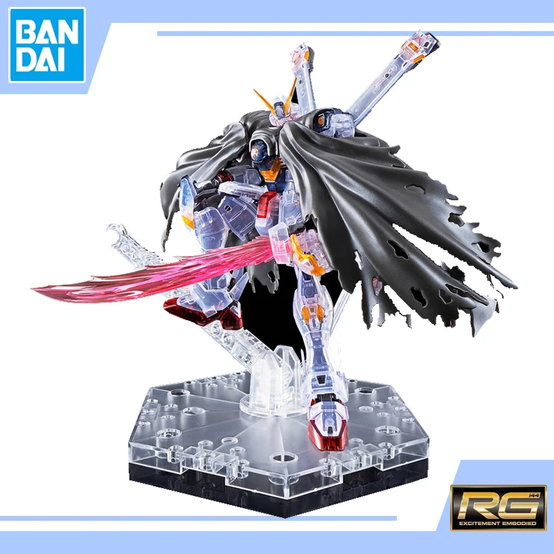 

Сборная модель BANDAI Limit RG 1/144, перекрестная фигурка Gundam X1, цветные прозрачные экшн-фигурки, детские подарки