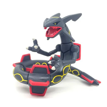 Аниме фигурки героев мультфильмов Rayquaza большого размера коллекционные модели